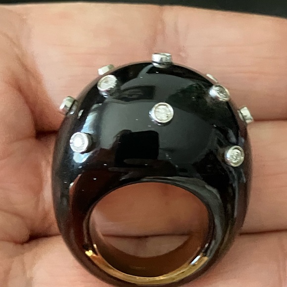 Miriam Salat cocktail ring size 5.5 - Picture 8 of 11